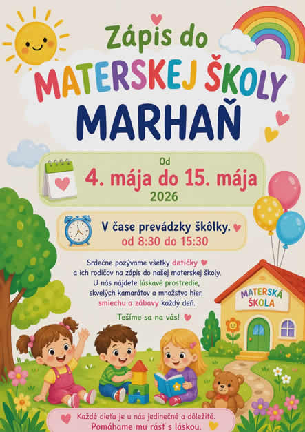 Zapis do MŠ