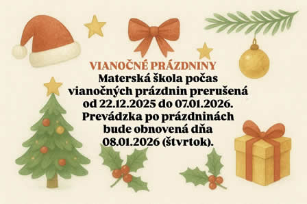 Vianočné prazdniny